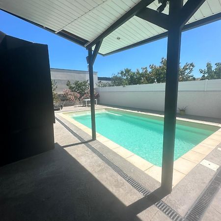 Superbe Appartement Avec Piscine Et Spa Privatif Villeneuve-les-Beziers ภายนอก รูปภาพ