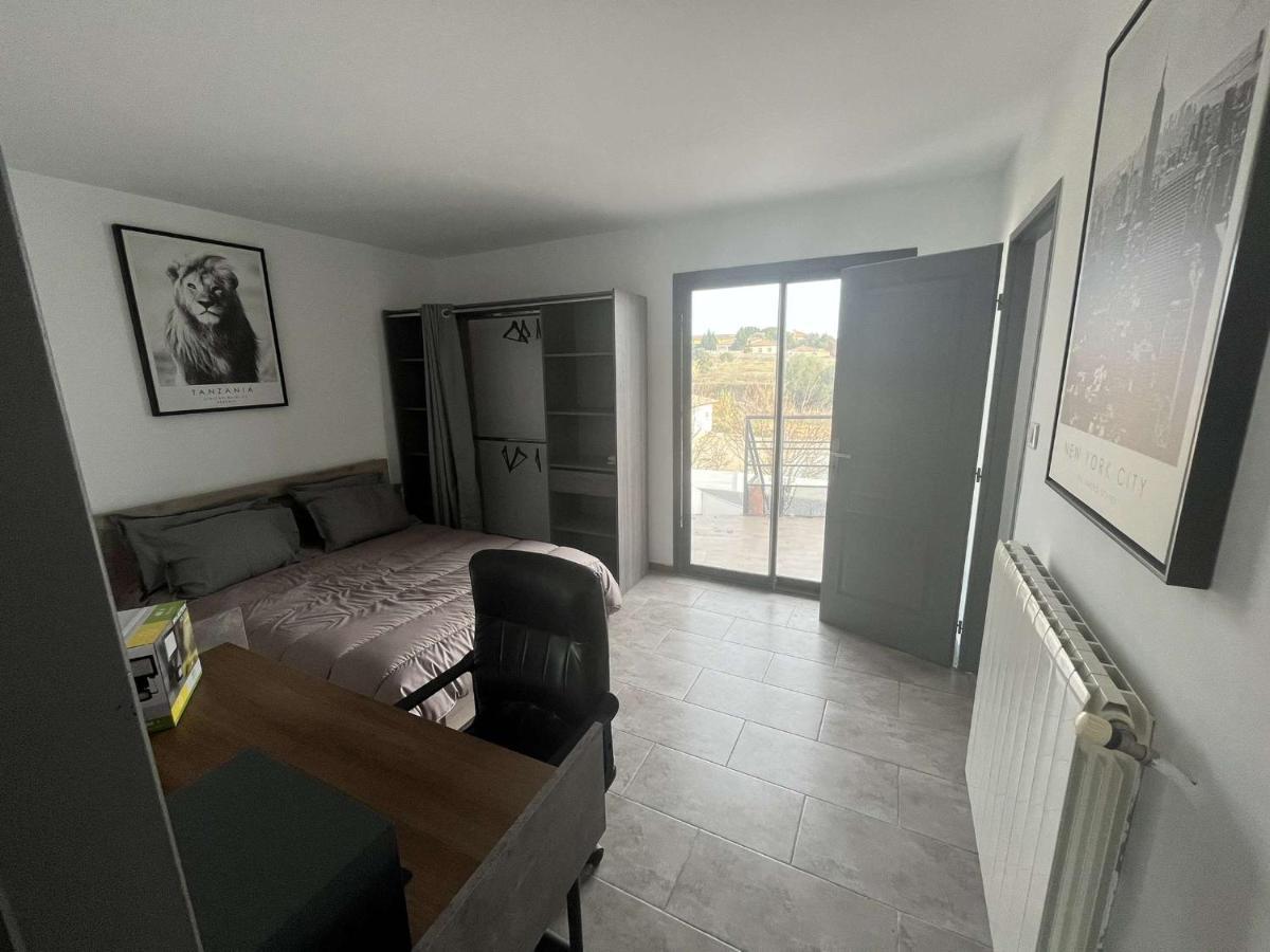 Superbe Appartement Avec Piscine Et Spa Privatif Villeneuve-les-Beziers ภายนอก รูปภาพ