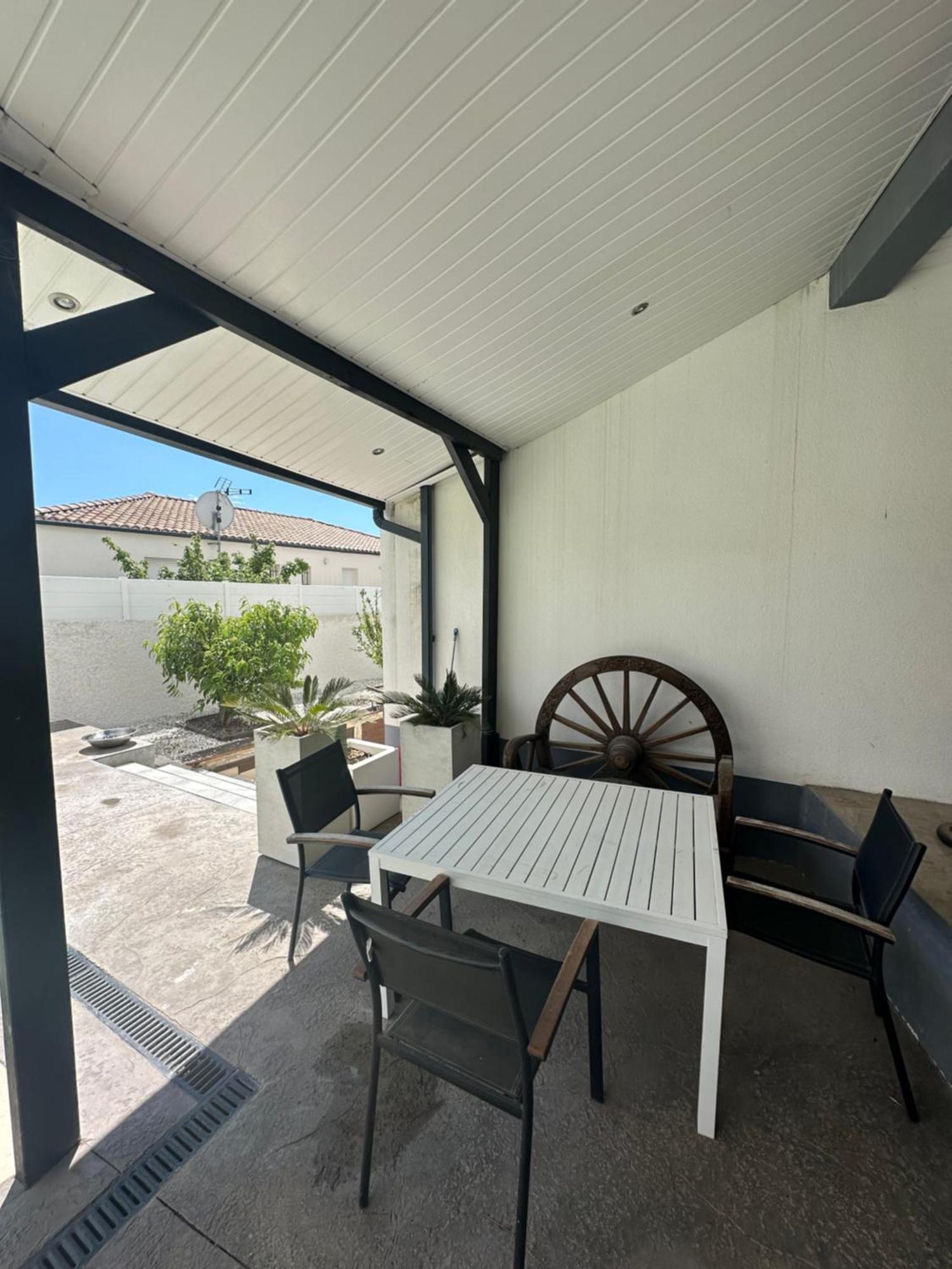 Superbe Appartement Avec Piscine Et Spa Privatif Villeneuve-les-Beziers ภายนอก รูปภาพ